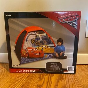 Car 3 kids play tent